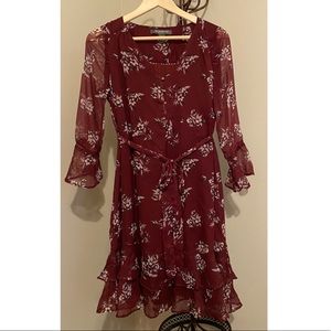 A PEA IN THE POD Maternity Floral Dress